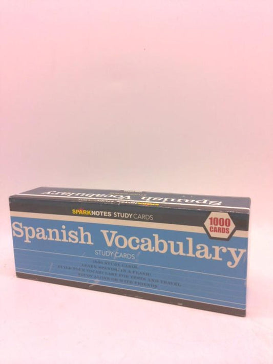 Spark Notes - Spanish Vocabulary Study Cards