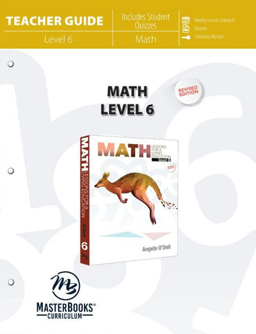 Math Level 6 - Teachers Guide