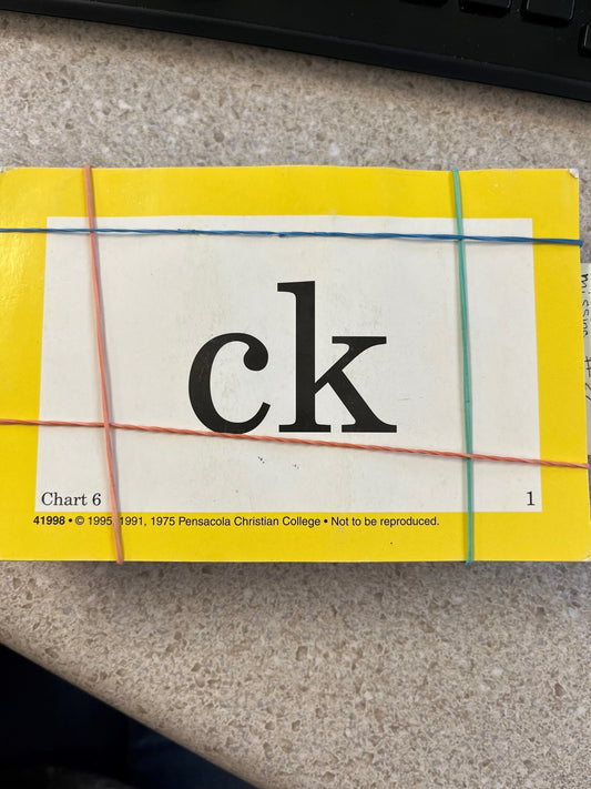 Blend Phonics Cards
