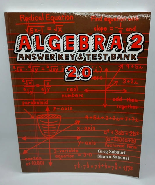 Pre-Algebra 2.0 - Answer Key and Test Bank