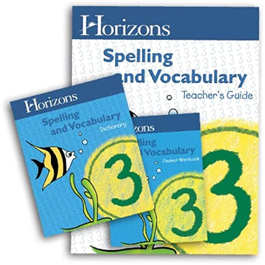 Horizons Spelling and Vocabulary 3 - full set
