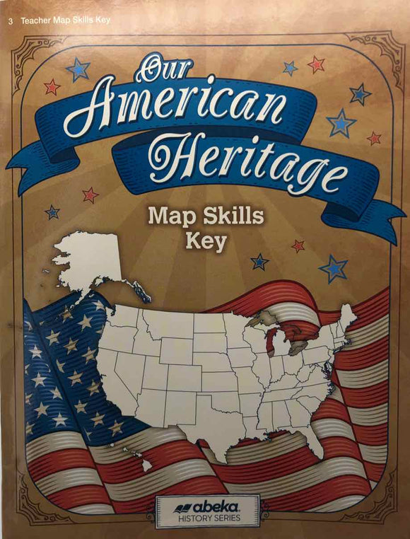 Our American Heritage - Map Skills Key