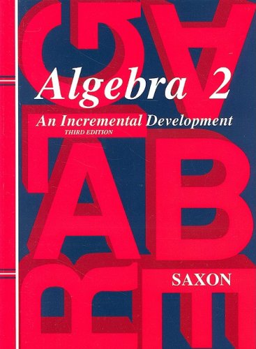 Algebra 2 (3rd ed.) - Homeschool kit