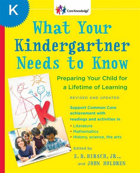 What your Kindergartner Needs to Know
