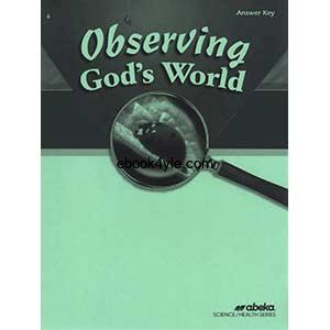 Observing Gods World (4th ed) - Answer Key