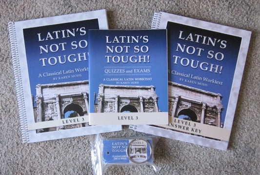 Latin's Not so Tough Level 3 - Set of 3
