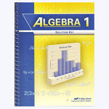 Algebra 1 - Solution Key