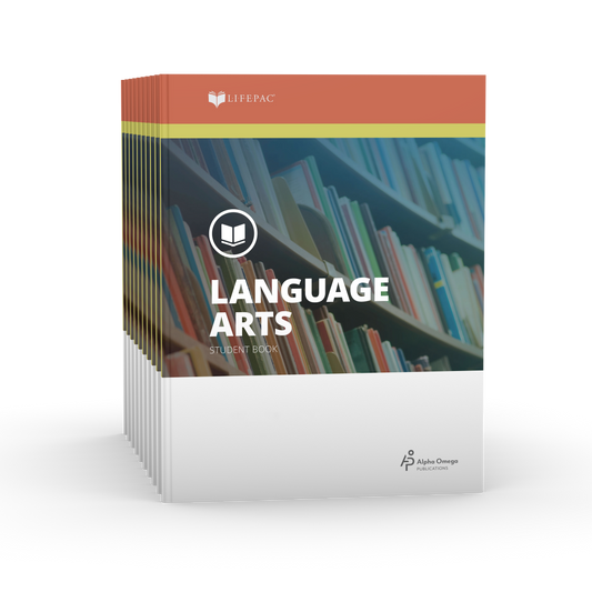 Language Arts 10 - English 2 - First Semester set