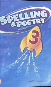 Spelling and Poetry 3