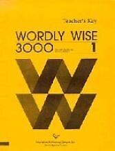 Wordly Wise 3000 Book 1 - Teacher Key